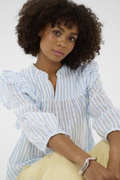 Hovedbilde Culture CUhena Shadia Blouse - Blue/White Stripe
