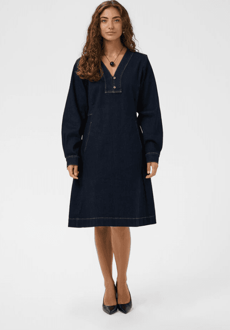 Hovedbilde Culture CUhalle Bobbie Dress - Rinse Wash/Blue