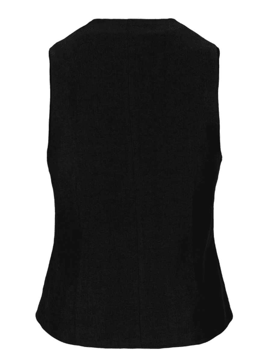 Johanne Linen Vest Black/ Ella&il