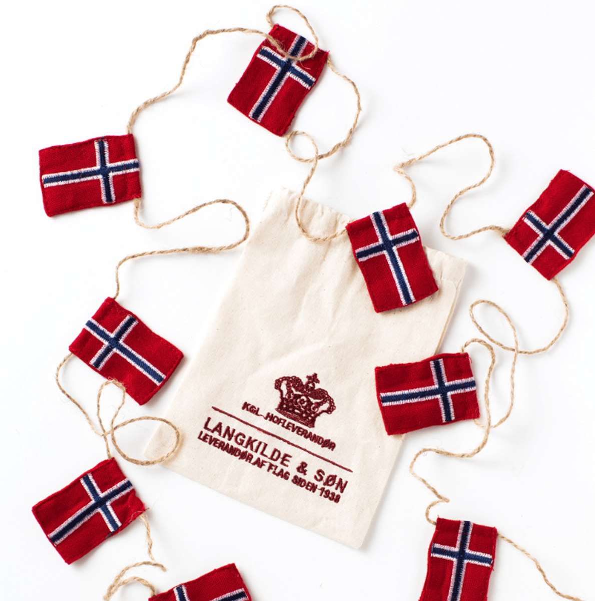 Liten Flaggrekke/ Langkilde&Søn