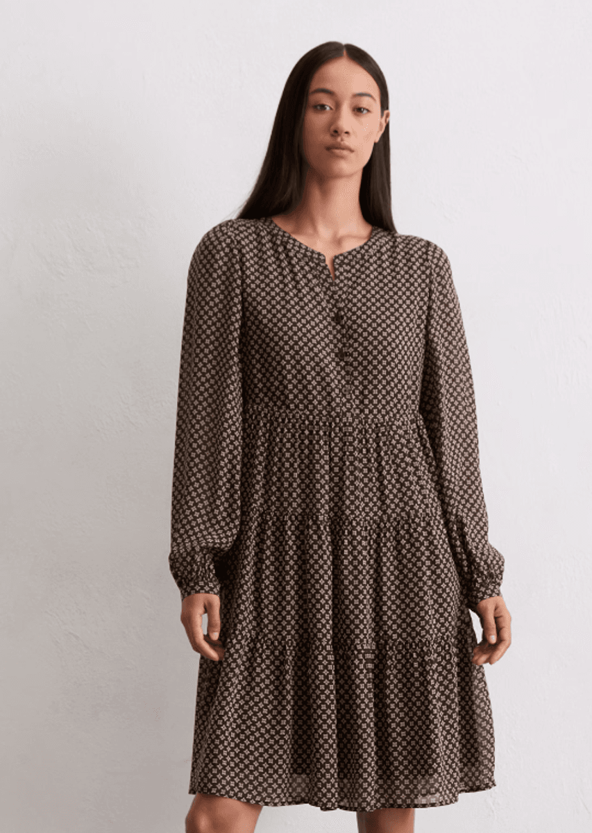 Short tiered dress regular/ Marc O'Polo