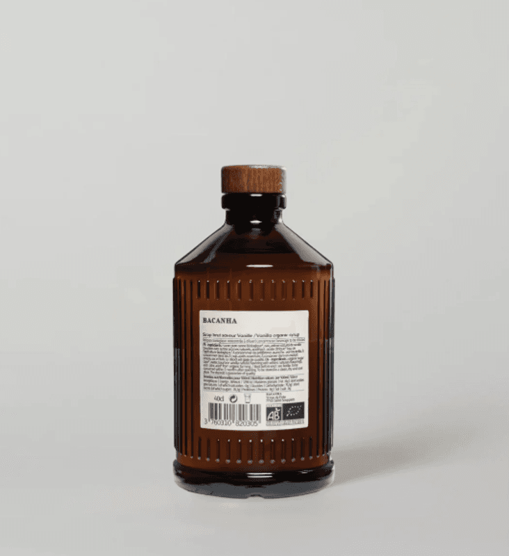 Vanilla - Organic Syrup/ Bacanha