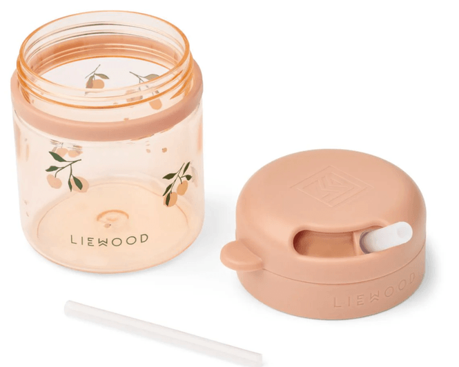 Hovedbilde Pavia Tritan Straw Cup Peach Sea shell/ Liewood