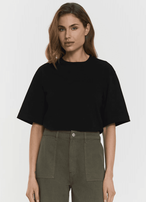 Chelsey Tee Black/ Twist&Tango