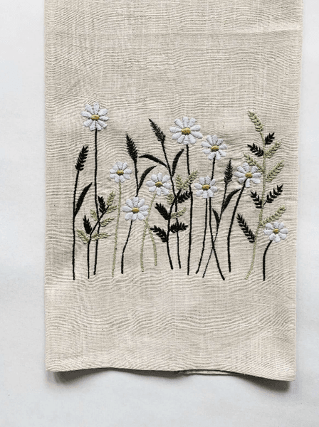 Hovedbilde Trend Kjøkkenhåndkle 50×70 cm eng margeritter